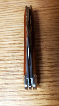 Great Eastern Cutlery Burnt Orange Jigged Bone Splitback Whittler GEC #380321 New in Tube Mint Cond.