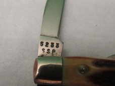 Case XX 1977 Blue Scroll Stag Pen Pattern # 5233 SSP