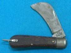 VINTAGE B-1 KLEIN TOOLS CHICAGO USA HAWKBILL PRUNER BAREHEAD FOLDING POCKET KNIFE KNIVES OLD