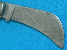 VINTAGE B-1 KLEIN TOOLS CHICAGO USA HAWKBILL PRUNER BAREHEAD FOLDING POCKET KNIFE KNIVES OLD