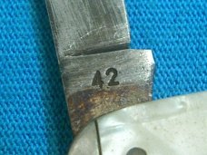 VINTAGE CAMILLUS NEW YORK USA 42 EQUAL END CIGAR JACK FOLDING POCKET KNIFE KNIVES OLD