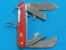 VINTAGE COLONIAL PROV USA MOUNTAIN GUIDE SAK SWISS ARMY STYLE CAMP FOLDING POCKET KNIFE KNIVES OLD