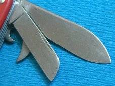 VINTAGE COLONIAL PROV USA MOUNTAIN GUIDE SAK SWISS ARMY STYLE CAMP FOLDING POCKET KNIFE KNIVES OLD