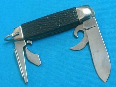 VINTAGE KAMP KING IMPERIAL IRELAND SCOUT CAMP SURVIVAL JACK FOLDING POCKET KNIFE KNIVES OLD