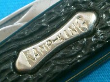 VINTAGE KAMP KING IMPERIAL IRELAND SCOUT CAMP SURVIVAL JACK FOLDING POCKET KNIFE KNIVES OLD