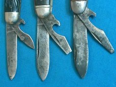 LOT VINTAGE ROBESON SHUREDGE 642214 LF&C UNIVERSAL SCOUT ENGINEER FOLDING POCKET KNIFE KNIVES PARTS