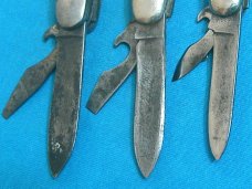 LOT VINTAGE ROBESON SHUREDGE 642214 LF&C UNIVERSAL SCOUT ENGINEER FOLDING POCKET KNIFE KNIVES PARTS