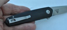 CRKT Cuatro Rogers design Mint 4 1/2" Closed Black G10 Liner Lock Ball Bearing Assisted Openingg 