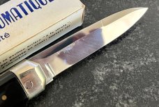 Begon Rocker Button Switchblade Knife, Made In France, With Original Box, Unused 