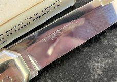 Begon Rocker Button Switchblade Knife, Made In France, With Original Box, Unused 