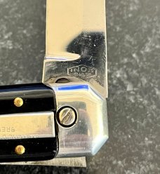 Begon Rocker Button Switchblade Knife, Made In France, Camper Multi Tool Knife, Unused 