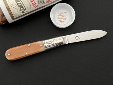 Great Eastern Cutlery GEC 772119 Northfield Amber Sawcut Bone Yankee Barlow
