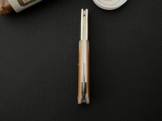 Great Eastern Cutlery GEC 772119 Northfield Amber Sawcut Bone Yankee Barlow