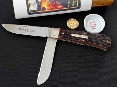 Great Eastern Cutlery GEC 235220 UN-X-LD Bullet Redtail Jigged Bone Pioneer Jack