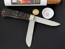 Great Eastern Cutlery GEC 235220 UN-X-LD Bullet Redtail Jigged Bone Pioneer Jack