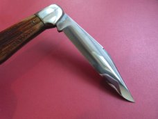 Queen City 1922-1945 Coke Bottle Folding Hunter Pocketknife Winterbottom Bone Handles