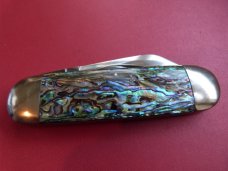 WR CASE & SONS Bradford PA USA Abalone Sunfish Pocketknife 1994 Mint