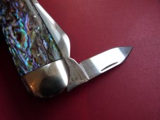 WR CASE & SONS Bradford PA USA Abalone Sunfish Pocketknife 1994 Mint