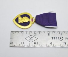 U.S. Military Purple Heart Merit Award Medal