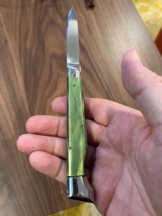 Rare 9” Green Pearlex Old Fashioned