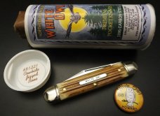 Great Eastern Cutlery Northfield UN-X-LD #68 White Owl Cowhide Jigged Bone GEC 681221