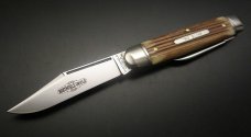 Great Eastern Cutlery Northfield UN-X-LD #68 White Owl Cowhide Jigged Bone GEC 681221