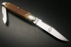 Great Eastern Cutlery Northfield UN-X-LD #68 White Owl Cowhide Jigged Bone GEC 681221