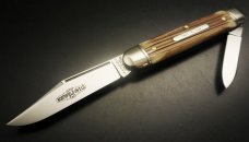 Great Eastern Cutlery Northfield UN-X-LD #68 White Owl Cowhide Jigged Bone GEC 681221