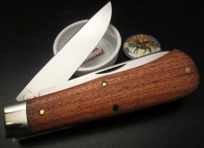 Great Eastern Cutlery #73 Scout Trapper African Rosewood GEC 735221