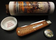 Great Eastern Cutlery #73 Scout Trapper African Rosewood GEC 735221