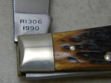 Remington UMC USA 1990 R1306 SB Silver Bullet Tracker Lockback Knife in Box