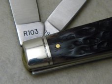 Remington USA 1999 R103B Bone Silver Bullet Ranch Hand Knife NIB