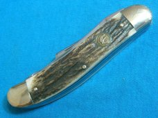 MIB STAG BERTRAM 293DS MASTER CUTTIN HORSE SOWBELLY HEN ROOSTER GERMANY FOLDING POCKET KNIFE KNIVES