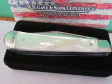 Case XX 2016 Mother Of Pearl Trapper XX on Blade Pattern # 8254 SS
