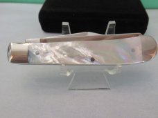 Case XX 2016 Mother Of Pearl Trapper XX on Blade Pattern # 8254 SS
