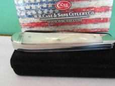 Case XX 2016 Mother Of Pearl Trapper XX on Blade Pattern # 8254 SS