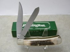 Remington USA 1994 R12 Stag Preferred Customer Trapper Knife in Box