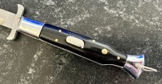 Rare Rizzuto Estileto Milano Wasp Body Mustache Swing Guard Switchblade Knife 