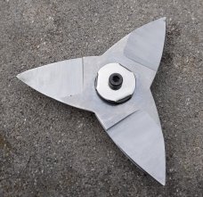 Vintage 1980's Parker Cut. Co. Throwing Star Japan