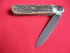 Vintage German Boker 715 Leverlock Knife Stag - New in Box