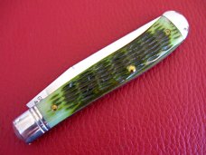 GEC Northfield 488117 Pickle Green Jigged Bone Weasel 1 of 266 MIT