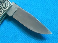 VINTAGE TAYLOR CUTLERY T DUTY JAPAN BONE FOLDING FIXED BLADE SKINNING POCKET KNIFE KNIVES OLD