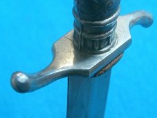 VINTAGE CARL SCHLIEPER EYE BRAND GERMAN EYE BALL CLAW DAGGER KNIFE KNIVES OLD SHEATH FIXED BLADE