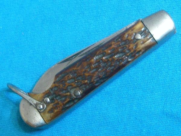 VINTAGE IMPERIAL PROV RI USA JIGGED BONE WW2 EZ OPEN EASY OPEN FOLDING POCKET KNIFE KNIVES OLD VINTAGE IMPERIAL PROV RI USA JIGGED BONE WW2 EZ OPEN EASY OPEN FOLDING POCKET KNIFE KNIVES OLD