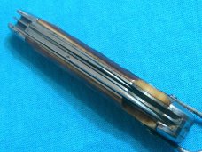 VINTAGE IMPERIAL PROV RI USA JIGGED BONE WW2 EZ OPEN EASY OPEN FOLDING POCKET KNIFE KNIVES OLD