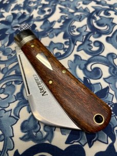Great Eastern Cutlery #47P123 Harvester Pocket Knife with Chechen Rosewood Scales