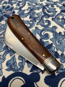 Great Eastern Cutlery #47P123 Harvester Pocket Knife with Chechen Rosewood Scales