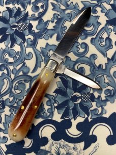 Great Eastern Cutlery #392222 Sheffield Jack 2-Blade Pocket knife with Pioneer Bone SCALES