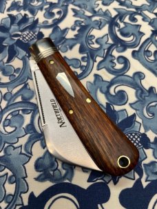 Great Eastern Cutlery #47P123 Harvester Pocket Knife with Chechen Rosewood Scales