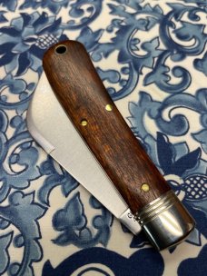 Great Eastern Cutlery #47P123 Harvester Pocket Knife with Chechen Rosewood Scales